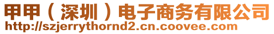 甲甲（深圳）電子商務(wù)有限公司