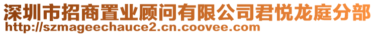 深圳市招商置業(yè)顧問有限公司君悅龍庭分部