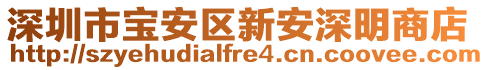 深圳市寶安區新安深明商店