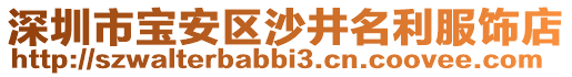 深圳市寶安區沙井名利服飾店