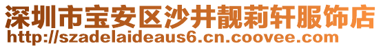 深圳市寶安區(qū)沙井靚莉軒服飾店
