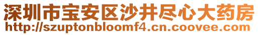 深圳市寶安區(qū)沙井盡心大藥房
