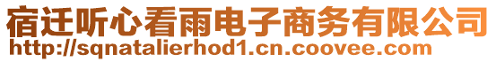 宿遷聽心看雨電子商務(wù)有限公司