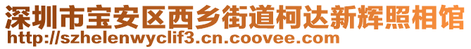 深圳市寶安區西鄉街道柯達新輝照相館