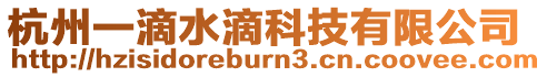 杭州一滴水滴科技有限公司