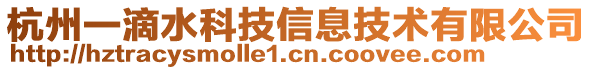 杭州一滴水科技信息技術有限公司
