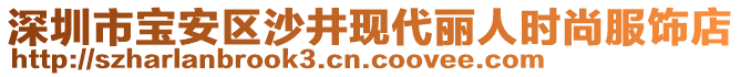 深圳市寶安區(qū)沙井現(xiàn)代麗人時尚服飾店