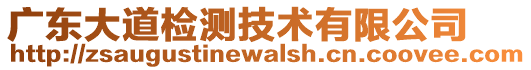 廣東大道檢測技術有限公司