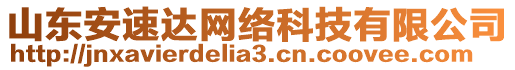 山東安速達網(wǎng)絡科技有限公司