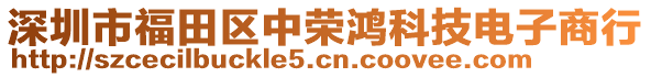 深圳市福田區(qū)中榮鴻科技電子商行