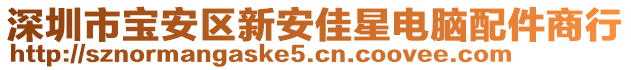 深圳市寶安區新安佳星電腦配件商行