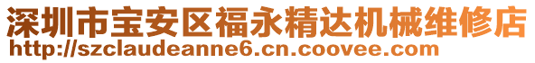 深圳市寶安區福永精達機械維修店