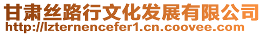 甘肅絲路行文化發展有限公司