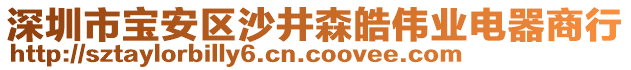 深圳市寶安區(qū)沙井森皓偉業(yè)電器商行