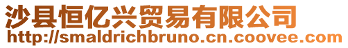 沙縣恒億興貿易有限公司