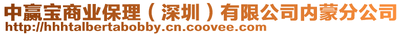 中贏寶商業保理（深圳）有限公司內蒙分公司