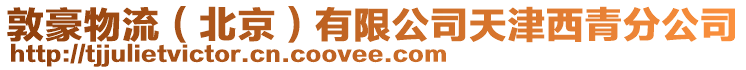 敦豪物流(北京)有限公司天津西青分公司