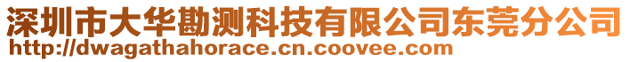 深圳市大華勘測(cè)科技有限公司東莞分公司