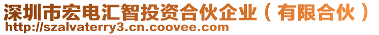 深圳市宏電匯智投資合伙企業(yè)(有限合伙)