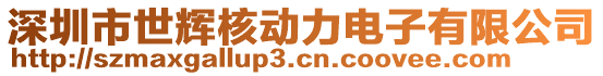 深圳市世輝核動力電子有限公司