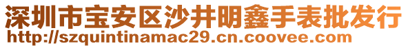 深圳市寶安區(qū)沙井明鑫手表批發(fā)行