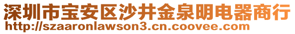 深圳市寶安區沙井金泉明電器商行