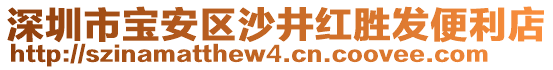 深圳市寶安區(qū)沙井紅勝發(fā)便利店