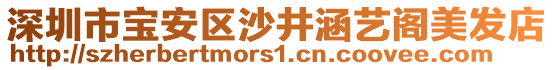 深圳市寶安區(qū)沙井涵藝閣美發(fā)店