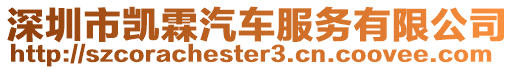深圳市凱霖汽車(chē)服務(wù)有限公司