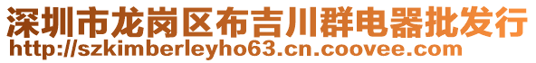 深圳市龍崗區(qū)布吉川群電器批發(fā)行