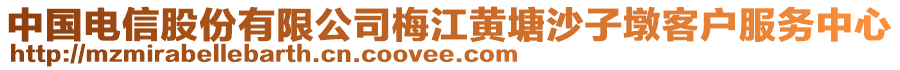 中國(guó)電信股份有限公司梅江黃塘沙子墩客戶服務(wù)中心