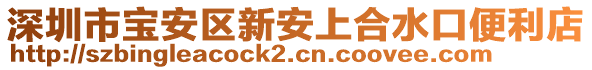 深圳市寶安區(qū)新安上合水口便利店