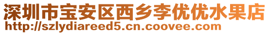 深圳市寶安區(qū)西鄉(xiāng)李優(yōu)優(yōu)水果店