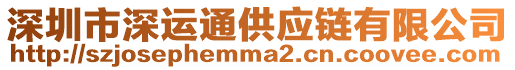 深圳市深運(yùn)通供應(yīng)鏈有限公司