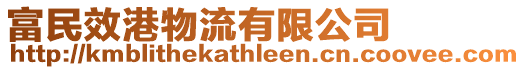 富民效港物流有限公司