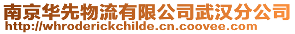 南京華先物流有限公司武漢分公司