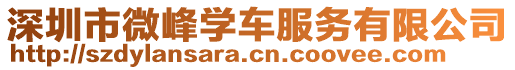 深圳市微峰學車服務有限公司