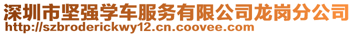 深圳市堅強學車服務有限公司龍崗分公司