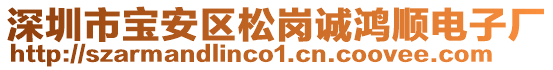 深圳市寶安區松崗誠鴻順電子廠