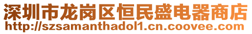 深圳市龍崗區恒民盛電器商店
