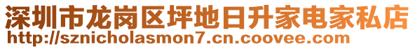 深圳市龍崗區坪地日升家電家私店