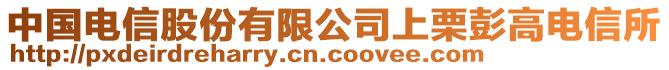 中國電信股份有限公司上栗彭高電信所