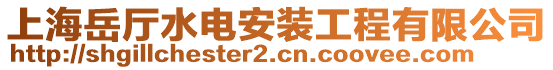 上海岳廳水電安裝工程有限公司