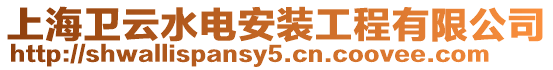 上海衛云水電安裝工程有限公司
