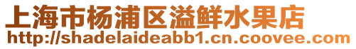 上海市楊浦區(qū)溢鮮水果店