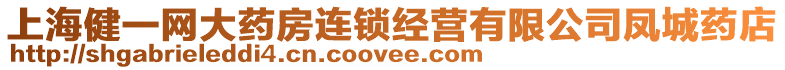 上海健一網大藥房連鎖經營有限公司鳳城藥店
