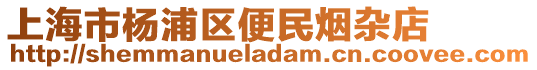 上海市楊浦區便民煙雜店