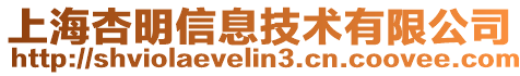 上海杏明信息技術(shù)有限公司