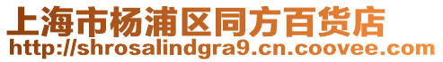 上海市楊浦區(qū)同方百貨店