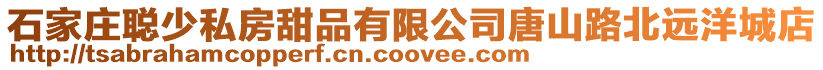 石家莊聰少私房甜品有限公司唐山路北遠洋城店